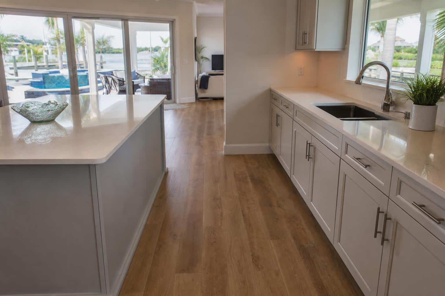 Clear counters before house cleaning in Fort Myers, FL