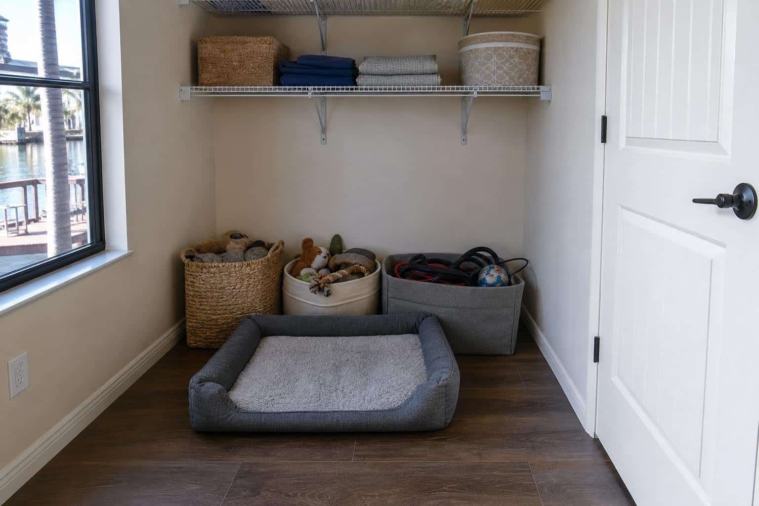 Pet area secured before cleaners arrive in Cape Coral, FL