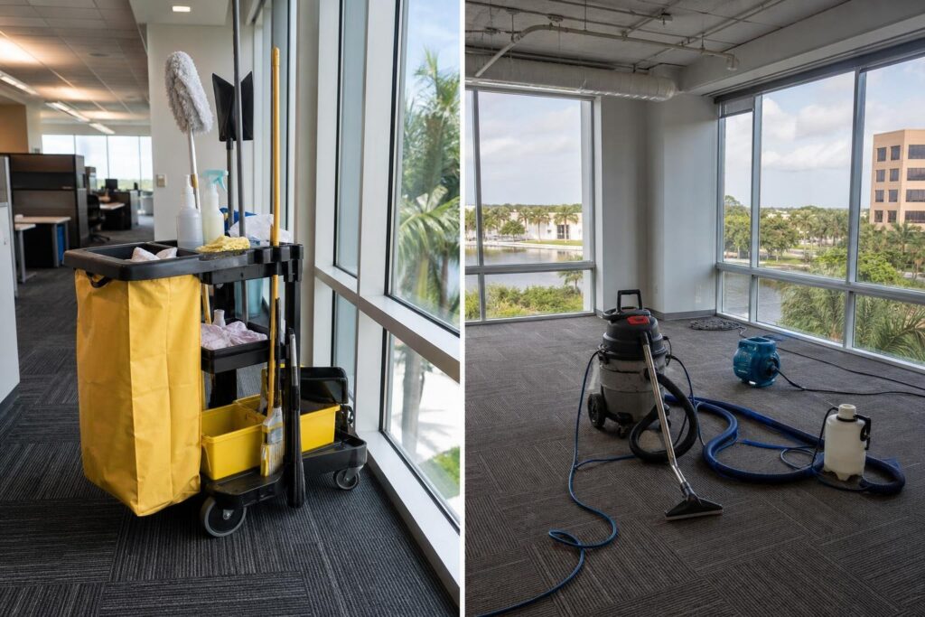 Janitorial services and commercial cleaning comparison in Cape Coral, FL